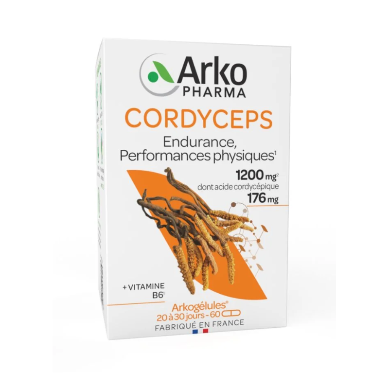 ARKOGELULES CORDYCEPS GELUL 60 ARKOGELULES CORDYCEPS GELUL 60