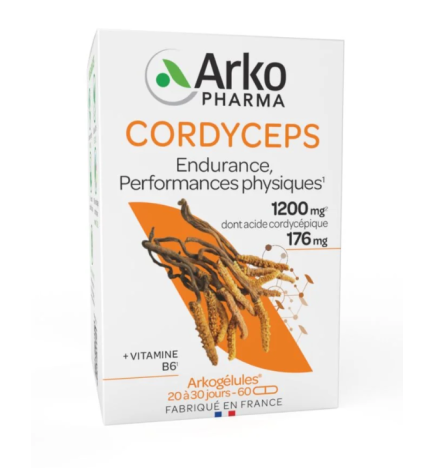 Arkopharma Arkogélules Cordyceps 60 gélules | Performances