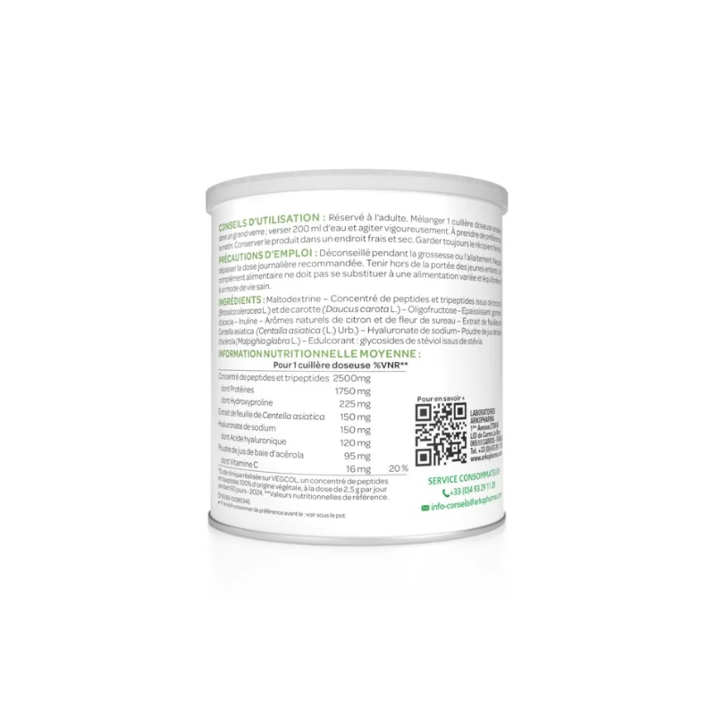 Arkopharma Pro-Collagène 100 % Végétal – Poudre 231 g