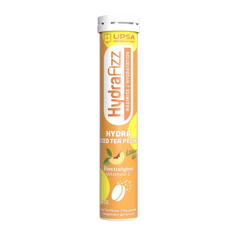 HYDRAFIZZ HYDRA PÊCHE – 16 COMPRIMÉS EFFERVESCENTS