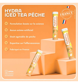 Hydrafizz Hydra Pêche 16 Comprimés | Hydratation