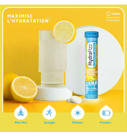 Hydrafizz Hydra Sans Sucre Citron 16 Comprimés