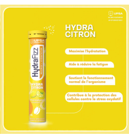 Hydrafizz Hydra Citron 16 comprimés effervescents
