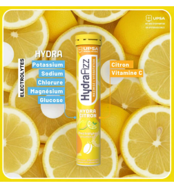 Hydrafizz Hydra Citron électrolytes vitamine C