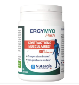 ERGYMYO Flash Nutergia 60 Gélules | Contractions musculaires