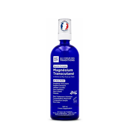 Magnésium Transcutané 200 ml – Au Cœur des Traditions