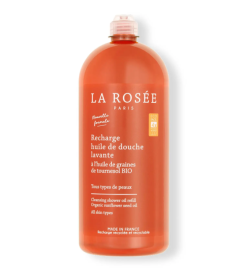 HUILE DOUCHE LAVANTE - RECHARGE - LA ROSEE