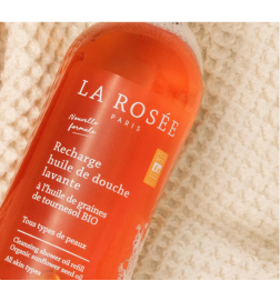 HUILE DOUCHE LAVANTE - RECHARGE - LA ROSEE