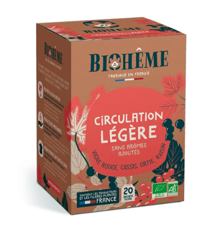 Biohême Infusion Circulation Légère Bio 20 Infusettes