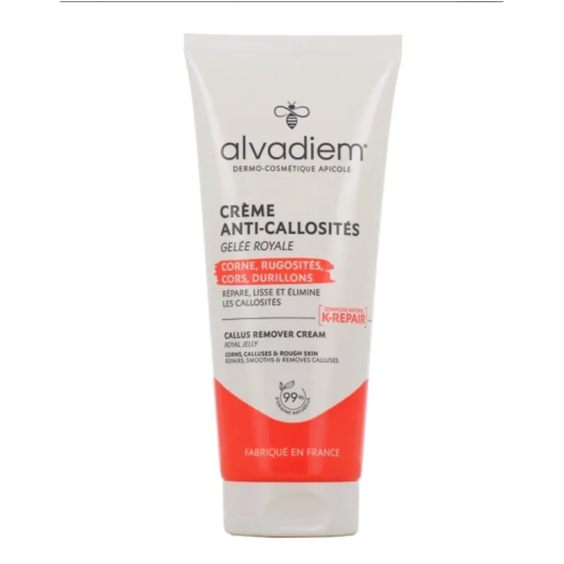 ALVADIEM CRÈME ANTI-CALLOSITÉS À LA GELÉE ROYALE – 75 ML ALVADIEM CRÈME ANTI-CALLOSITÉS À LA GELÉE ROYALE – 75 ML