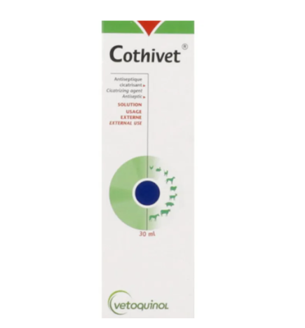 Cothivet Spray 100 ml – Solution Cutanée Vétérinaire