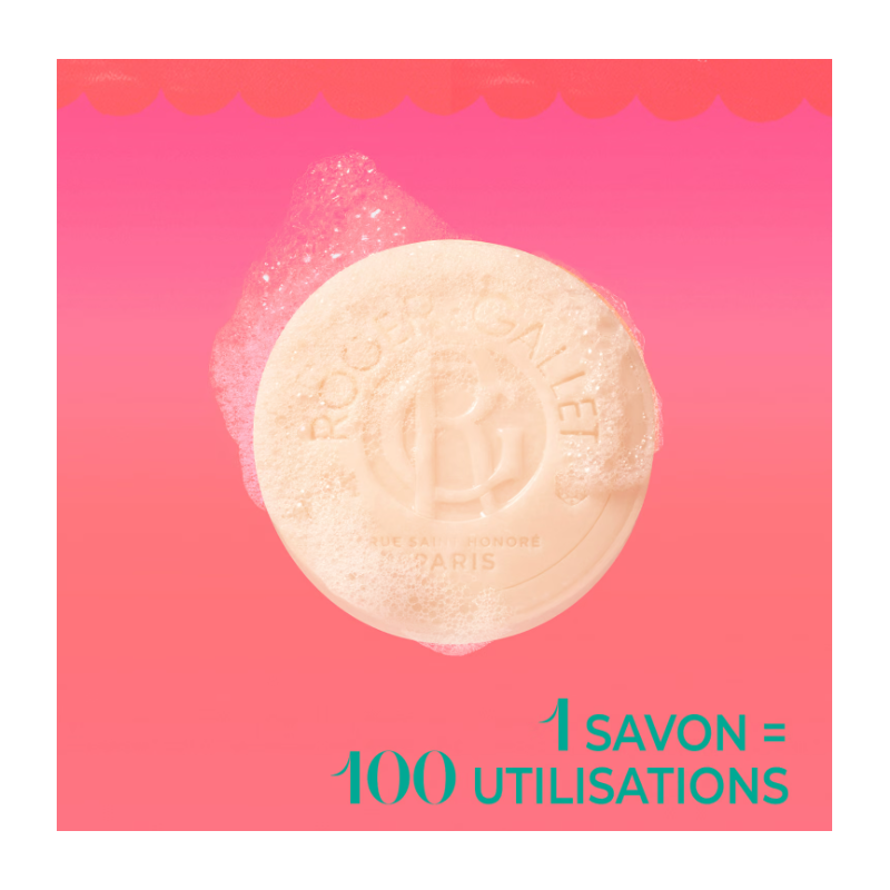 ROGER GALLET SAVON PARFUME FLEUR DE FIGUIER 100G