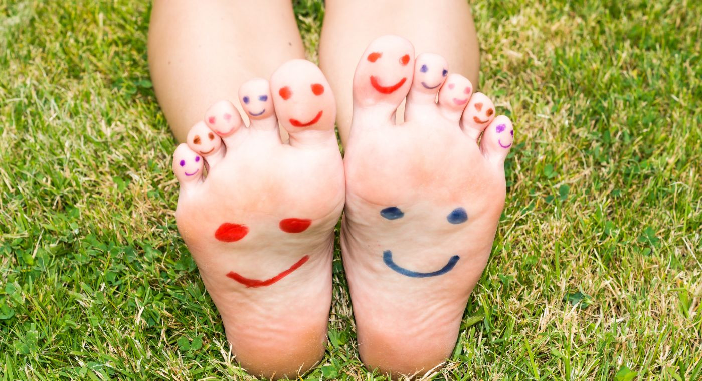 les pieds